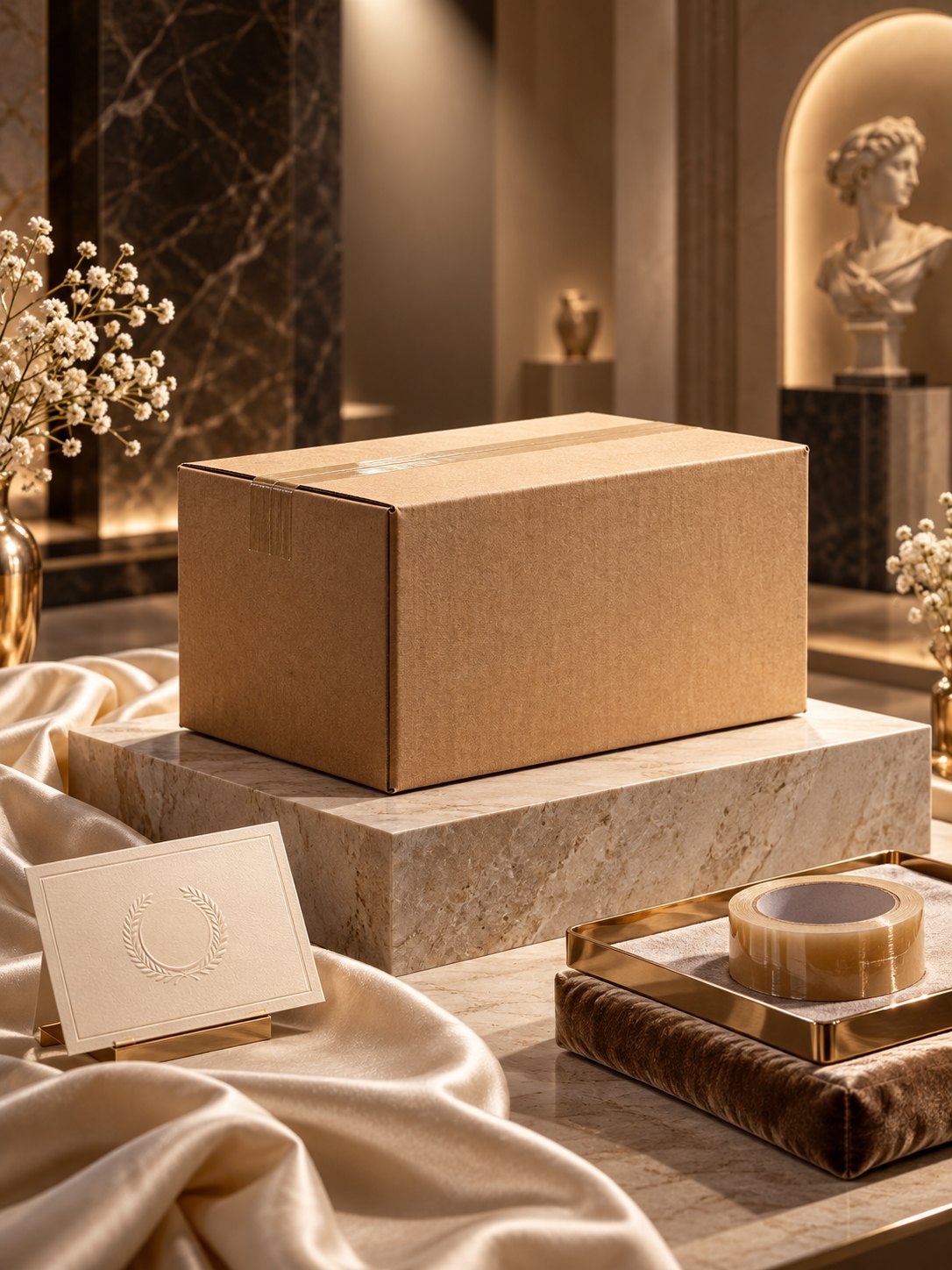 Artwork for Luxury Cardboard Box